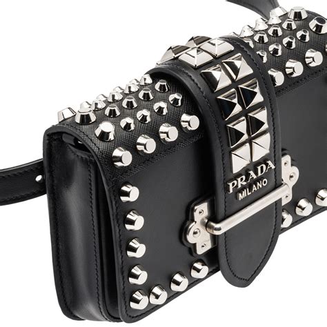 prada cahier bag australia price|Prada cahier studded bag.